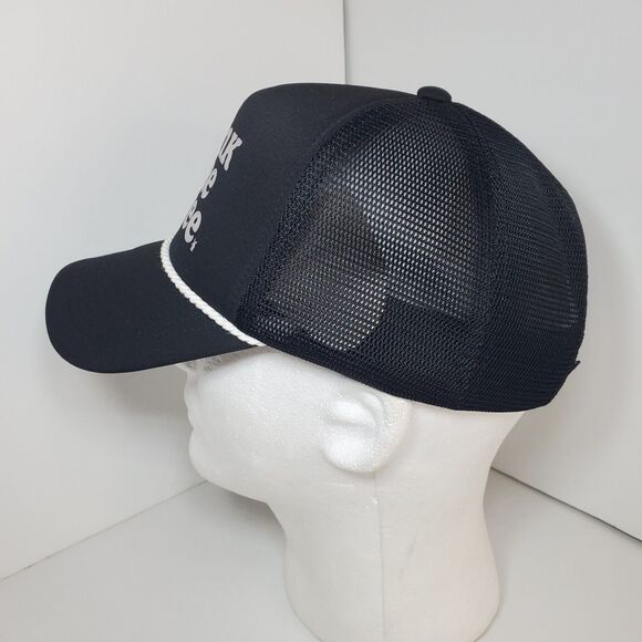 New Dutch Bros Drink More Coffee Trucker Hat Cap Black Mesh Snapback - Picture 3 of 8